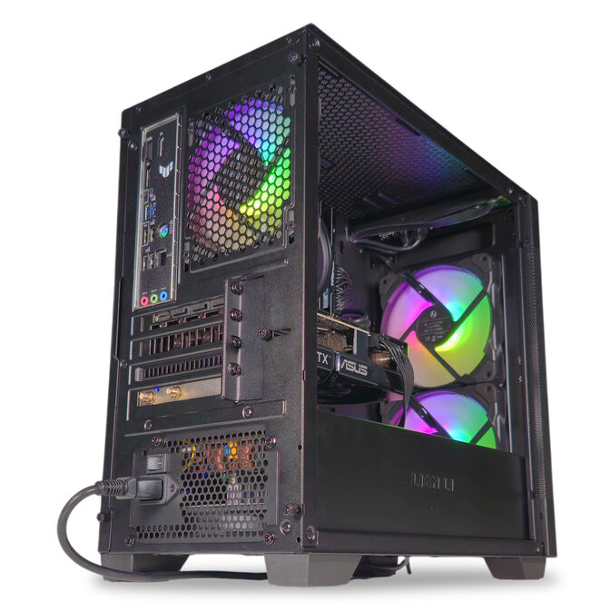 Ordenador AURA Gamer-PC Powered by ASUS Ryzen 5 7500F 32GB DDR5 1TB RTX 5060 Ti 16GB WiFi W11 image number 4