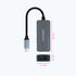 Adaptador Gigabit Nanocable USB-C 3.2 a Ethernet 2.5G 10/100/1000/2500 Mbps 15 CM Gris image number null