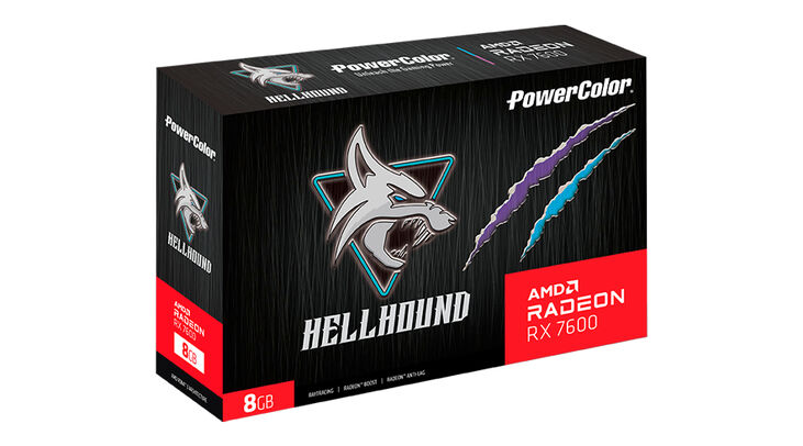 Tarjeta Gráfica PowerColor Radeon RX 7600 Hellhound OC 8GB GD6 image number 4