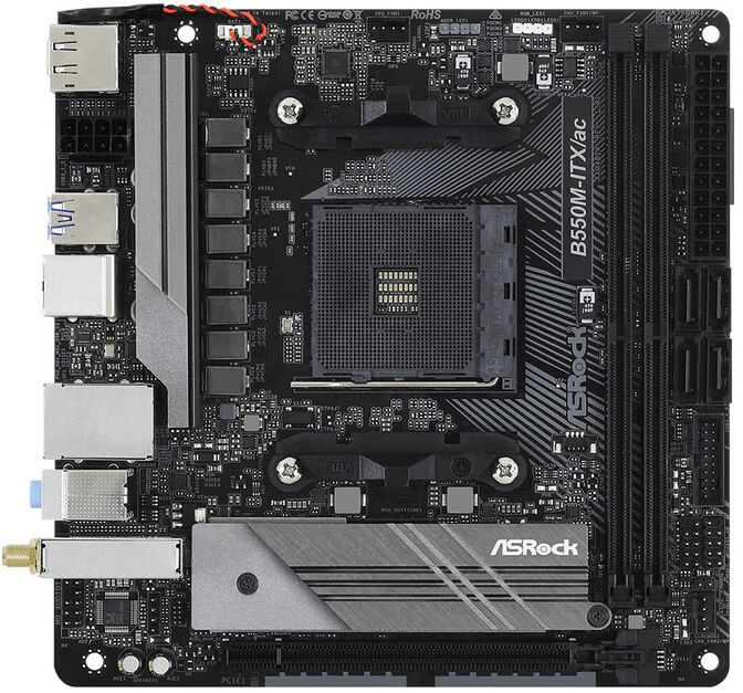 Placa Base ASRock B550M-ITX/ac image number 1