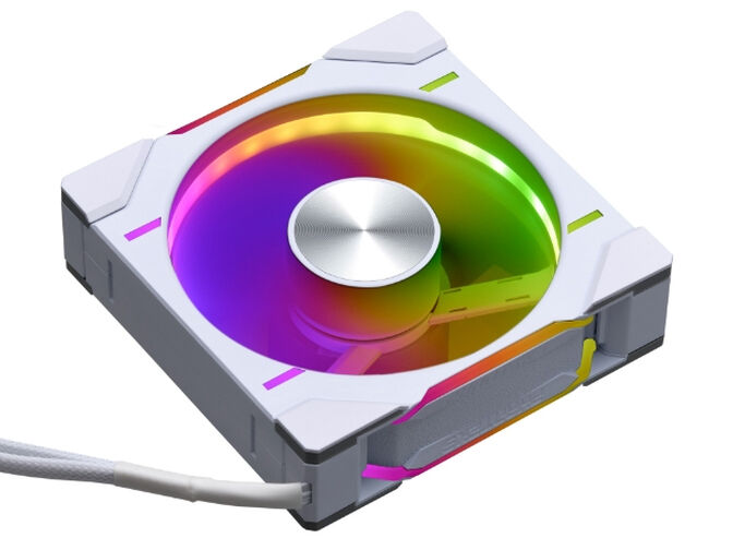 Ventilador Phanteks D30 PWM D-RGB Blanco Pack 3 - 120mm image number 1