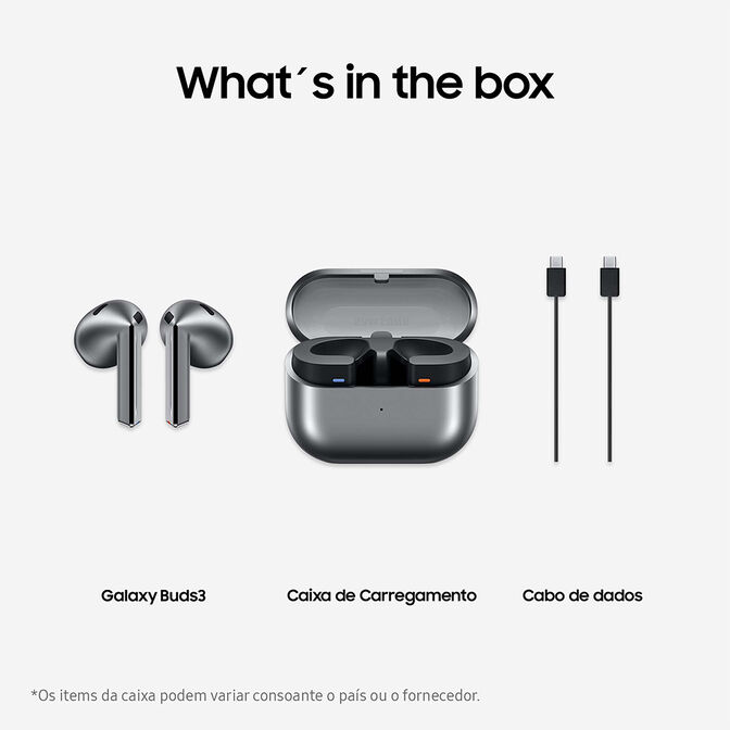 Earbuds Samsung Galaxy Buds 3 Bluetooth Grafite image number 4