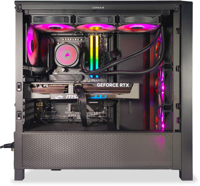 Ordenador King Mod Gamer-PC x iCUE Ryzen 7 9700X 32GB DDR5 1TB RTX 5070 WiFi W11 image number 2
