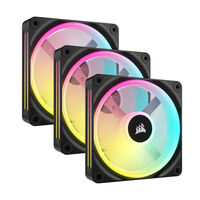 Ventilador Corsair iCUE Link QX120 RGB PWM Negro 120mm (Pack 3)