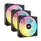 Ventilador Corsair iCUE Link QX120 RGB PWM Negro 120mm (Pack 3)