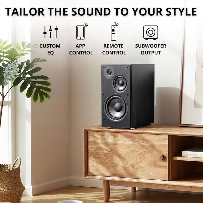 Altavoces Edifier R2750DB MKII Hi-Fi Studio 2.0 144W RMS Negras image number 7