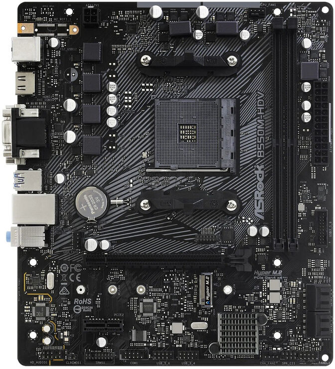 Placa Base ASRock B550M-HDV image number 1