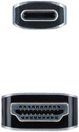 Cable Conversor NanoCable USB-C/M para HDMI/M 3 M Negro image number null