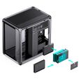 Caja ATX Jonsbo X400 PRO Vidrio Templado Curvo Gris image number null