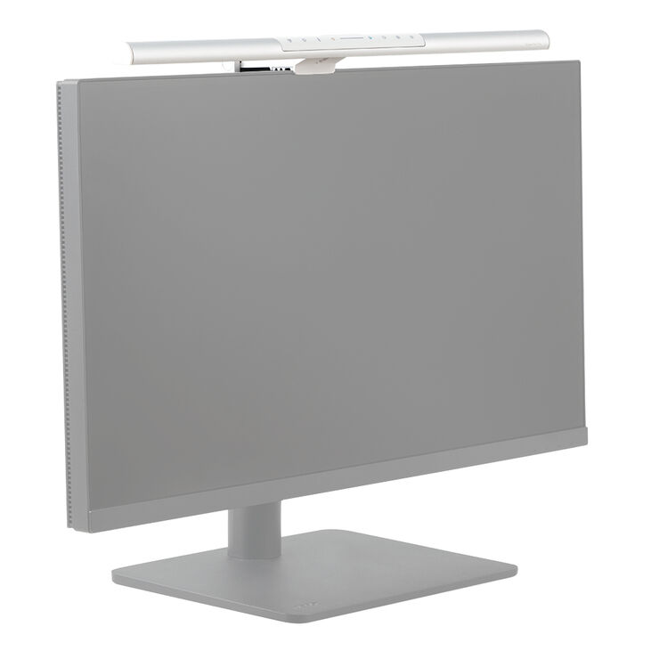 Barra de Luz para Monitor BenQ ScreenBar Pro Monitor Light Plateada image number 4