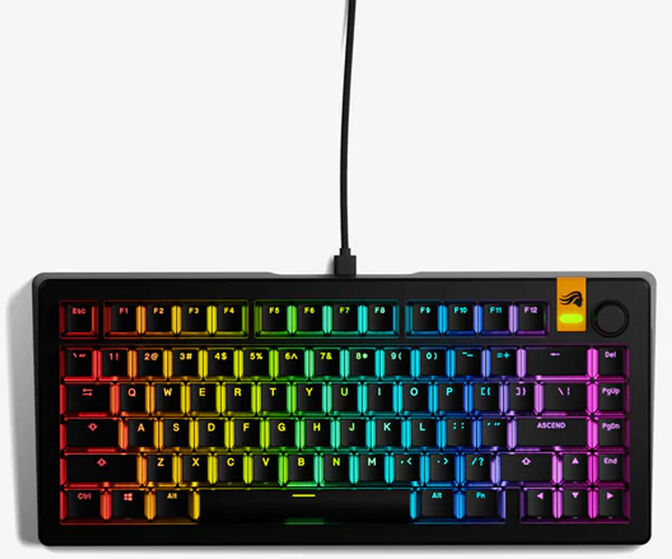 Teclado Mec&acirc;nico Glorious GMMK 3 75% Negro - Fox Switch (US) image number 0