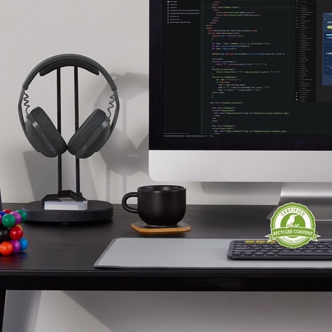 Auriculares Logitech ZONE Vibe 100 Bluetooth Negro image number 7