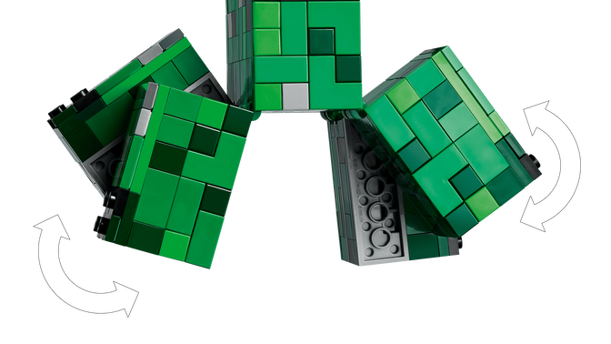 LEGO Minecraft: El Creeper, 665 Piezas (21276) image number 2