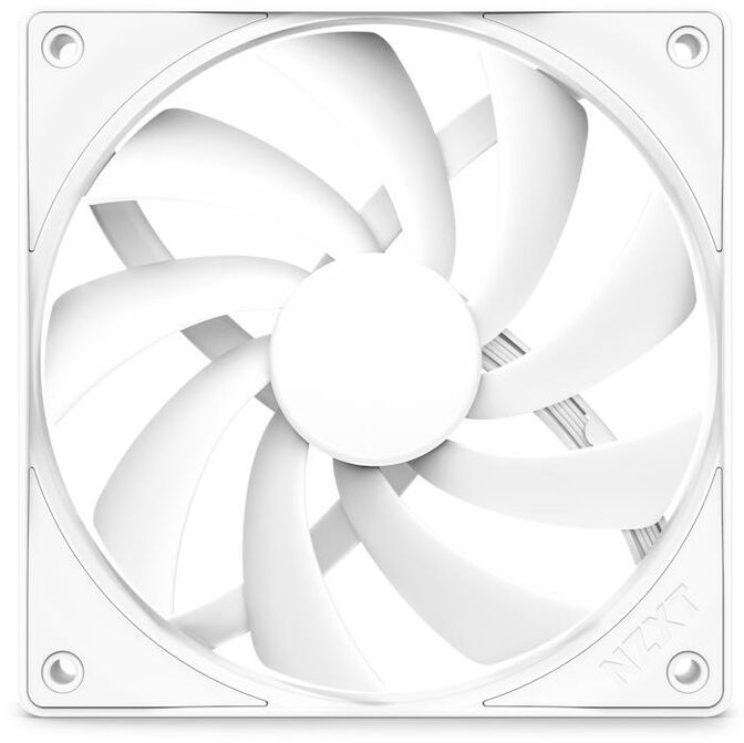 Ventilador NZXT F120Q QUIET AIRFLOW V2 120mm - Single Pack Blancas image number 1