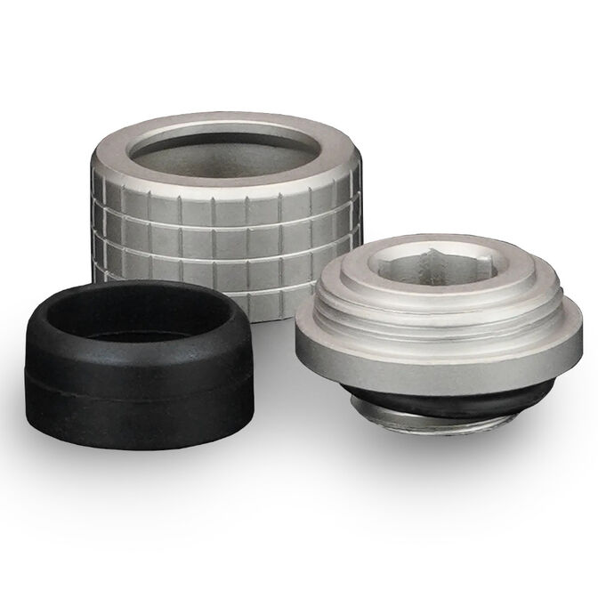 Thermal Grizzly DeltaMate Fitting - HT14 Nickel Mate (Pack 6) image number 1