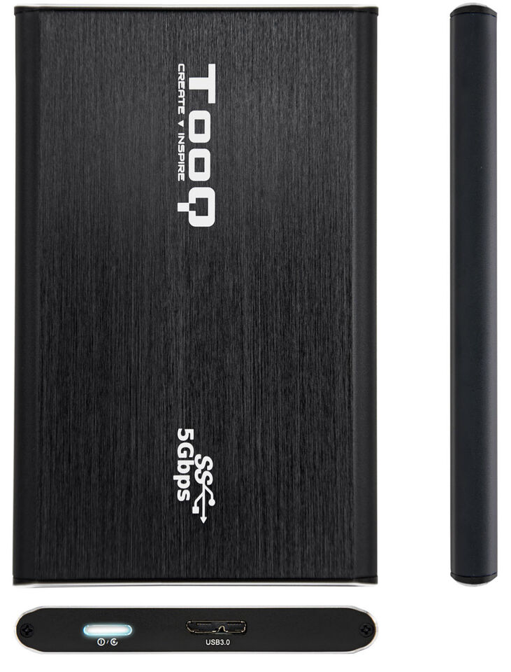 Caja Externa HDD Tooq 2.5" SATA (7mm) - USB 3.0 UASP image number 2