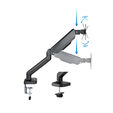 Soporte de Mesa con Muelle Tooq 17" a 32" Negro Max 9Kg para Brazo image number null