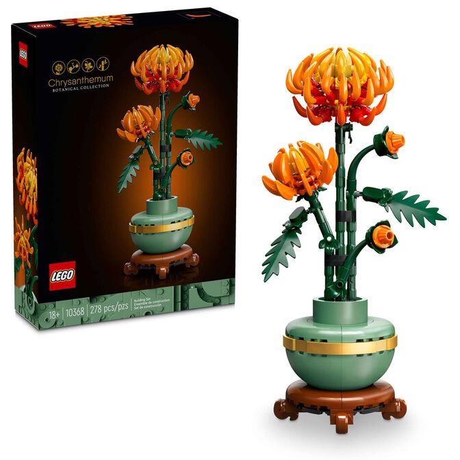 LEGO Botanicals: Crisantemo, 278 Piezas (10368) image number 0