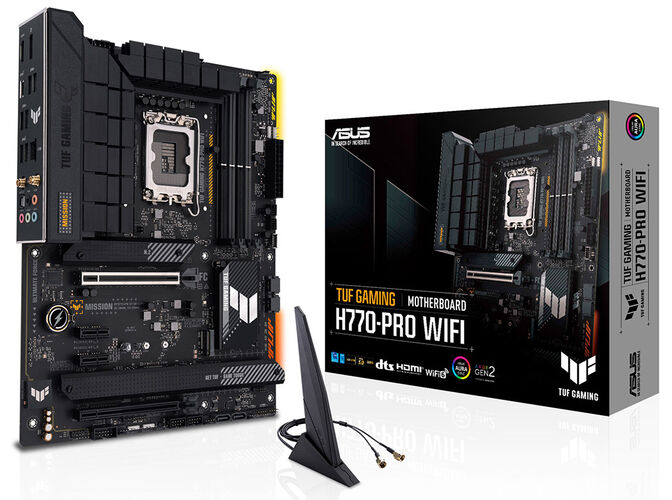 Placa Base Asus TUF H770-Pro Gaming WiFi image number 0