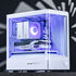 Caja Micro-ATX Jonsbo D200 Vidrio Templado Blanco image number null