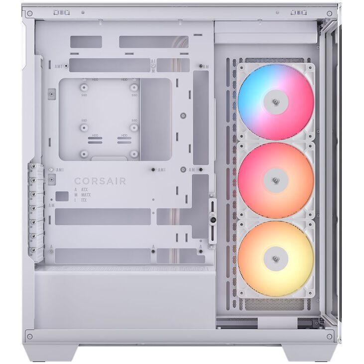 Torre E-ATX Corsair 3500X RSR ARGB Blanca Cristal Templado image number 6