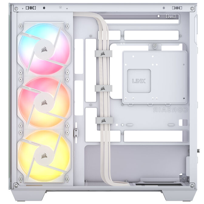 Torre Micro-ATX Corsair 2800X RS-R ARGB Blanco Cristal Templado image number 6