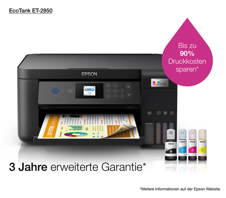 Multifuncional Epson EcoTank ET-2850 Wi-Fi image number 18