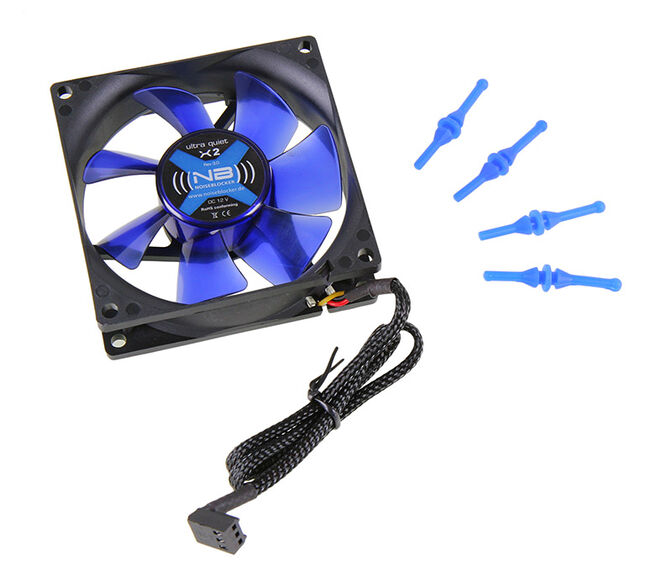 Ventilador Noiseblocker BlackSilent X2 80mm image number 2