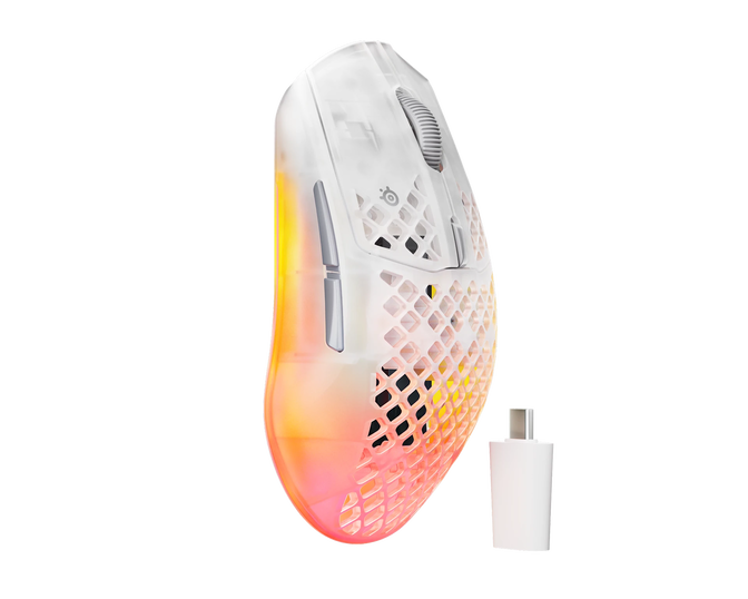 Rato Steelseries Aerox 3 Wireless/Bluetooth Gen2 Ghost image number 0