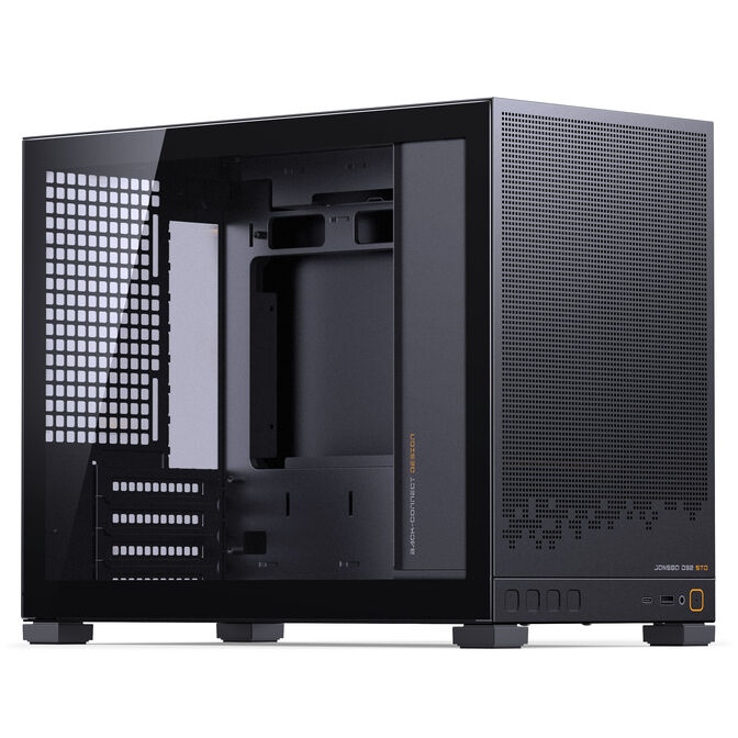 Caja Micro-ATX Jonsbo D32 STD Vidrio Temperado Negro image number 0