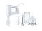 Batidora Braun MultiMix 3 HM 3137 WH 500W Blanco