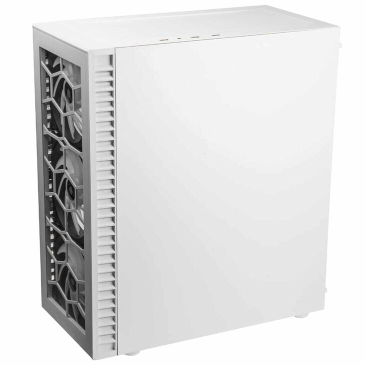 Caja ATX Kolink Observatory HF Glass ARGB Blanco image number 3