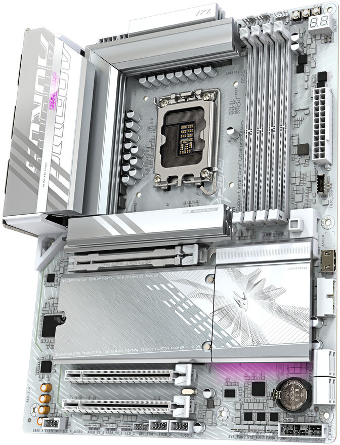 Placa Base Gigabyte B860 A ELITE WF7 ICE image number 3