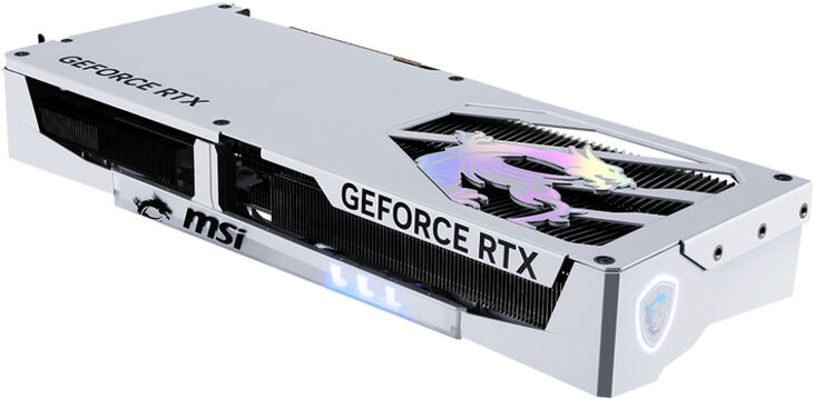 Tarjeta Gráfica MSI GeForce® RTX 5070 GAMING TRIO OC WHITE 12GB GDDR7 DLSS4 image number 2