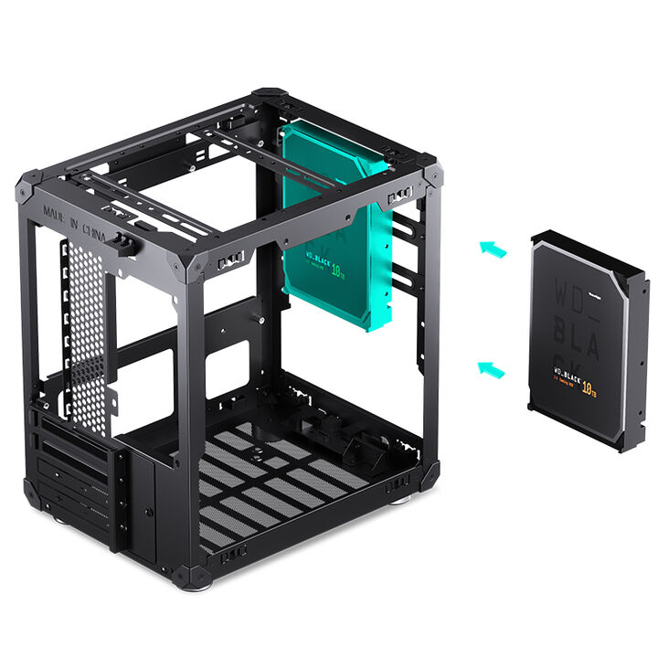 Caja Micro-ATX Jonsbo C6 Negro image number 27