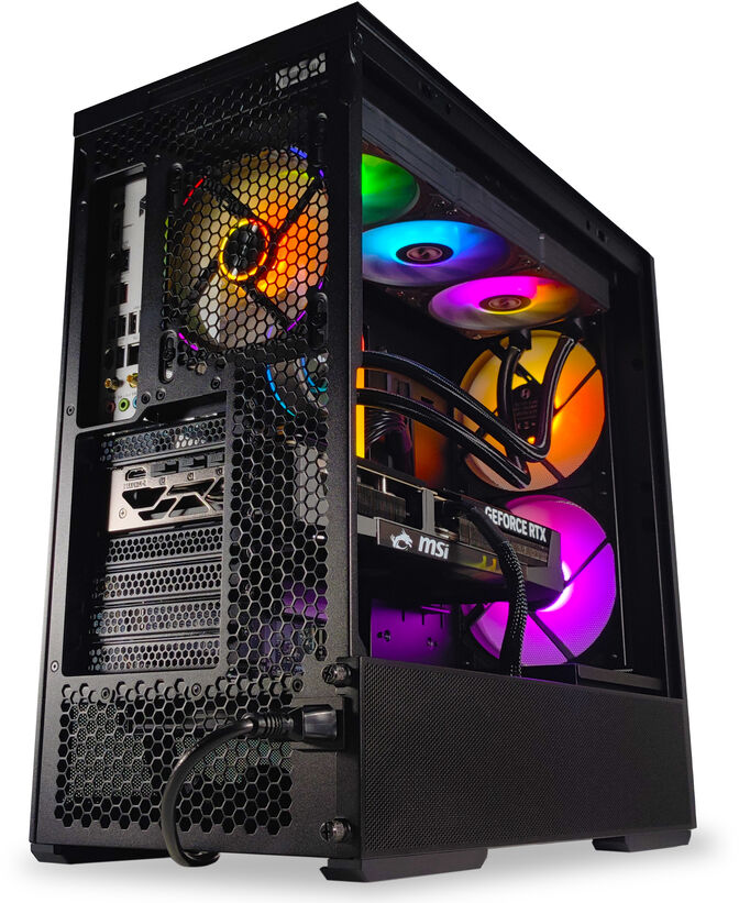 Ordenador King Mod Gamer-PC Ryzen 7 9800X3D 64GB DDR5 2TB RTX 5080 WiFi W11 image number 3