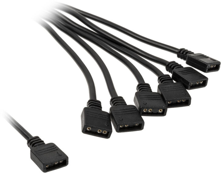 Splitter EKWB 1 a 6 5V D-RGB image number 0