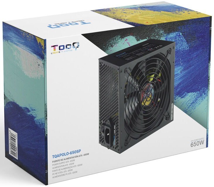 Fuente Alimentación Tooq 650W PFC Activo image number 4
