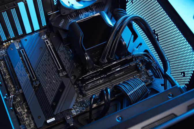 Kingston Kit 32GB (2 x 16GB) DDR5 6000MHz FURY Beast Negro CL30 image number 8