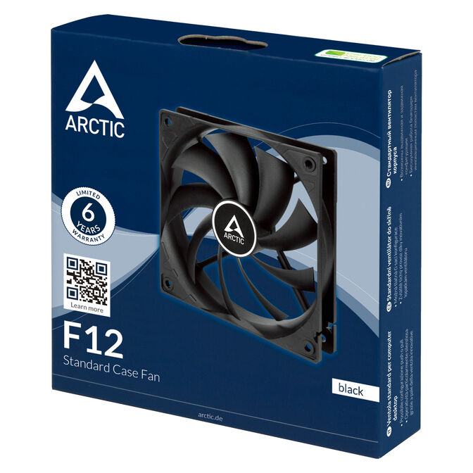 Ventilador Arctic F12 120mm - Negro image number 4
