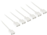 Cable Splitter Kolink 1-6 ARGB 30cm Blanco