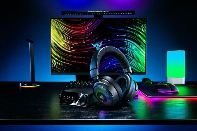 Headset Razer Kraken V4 Pro RGB Wireless/Bluetooth image number 5