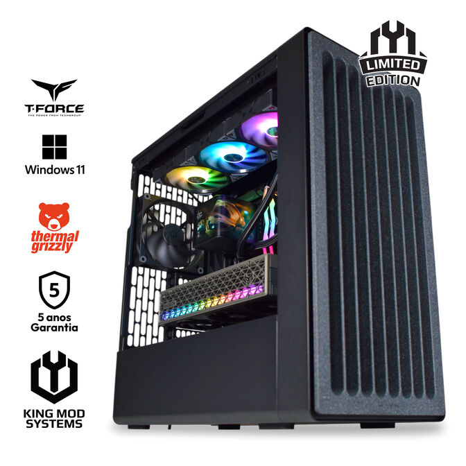 Ordenador King Mod Limited-PC Ryzen 9 9950X3D 32GB DDR5 2TB RX 9070 XT WiFi W11 image number 0