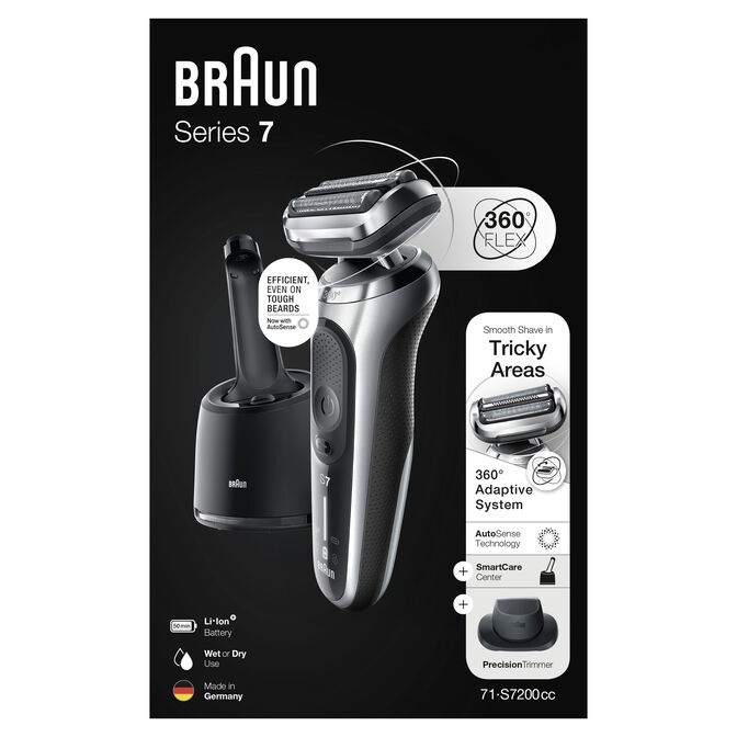 Afeitadora Braun Series 7 S7200cc image number 8
