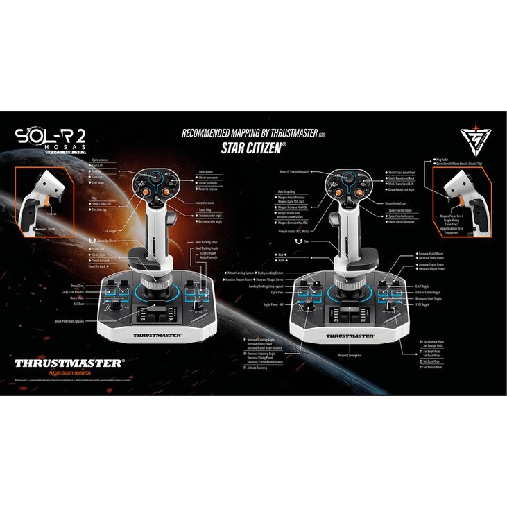Joystick Thrustmaster SOL-R 2 Space Sim Duo image number 1