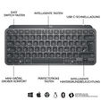 Teclado Logitech MX Keys Mini Bluetooth Grafito (US) image number null