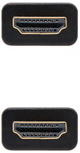 Cable HDMI V2.0 4K@60Hz 18Gbps NanoCable USB-A M/M 10 M Premium Negro image number null