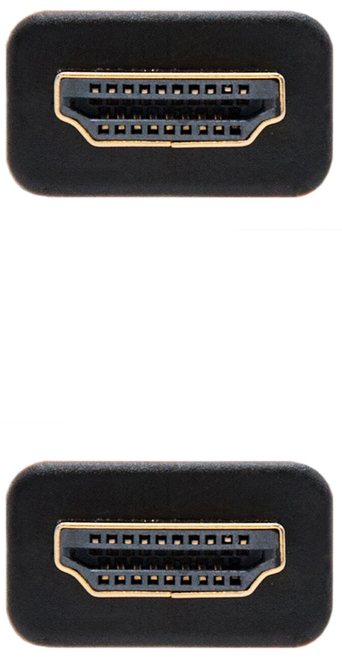 Cable HDMI V2.0 4K@60Hz 18Gbps NanoCable USB-A M/M 10 M Premium Negro image number 2