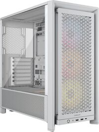Torre ATX Corsair Frame 4000D RS ARGB Blanco Cristal Templado