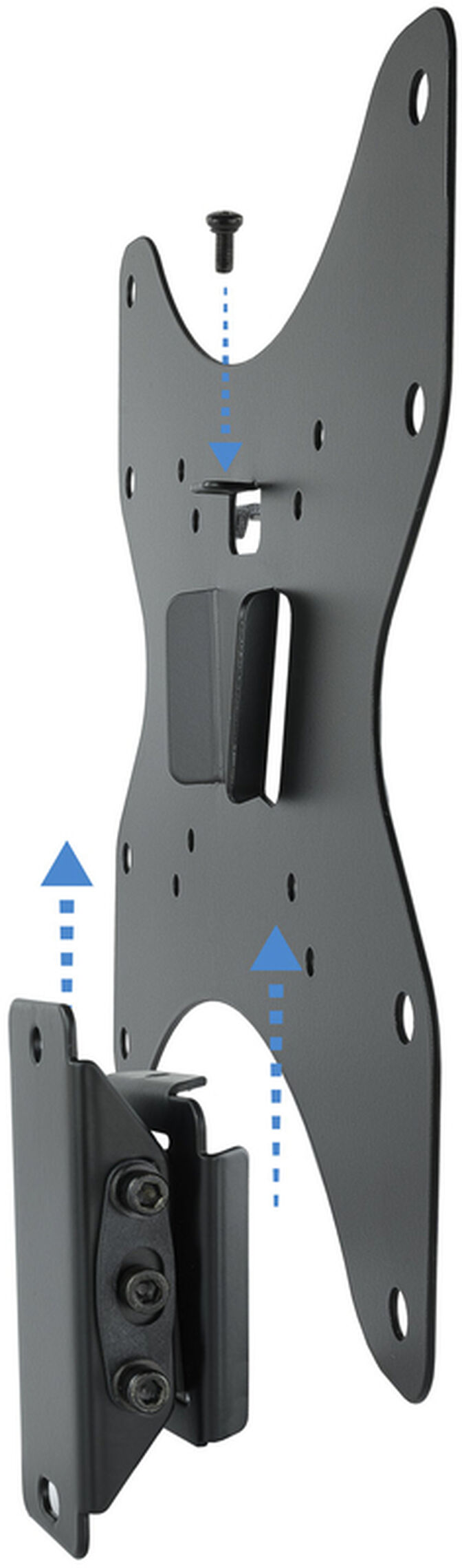 Soporte de Pared Tooq Tilt 23" a 42" 37mm Max. 35kg Negro image number 3